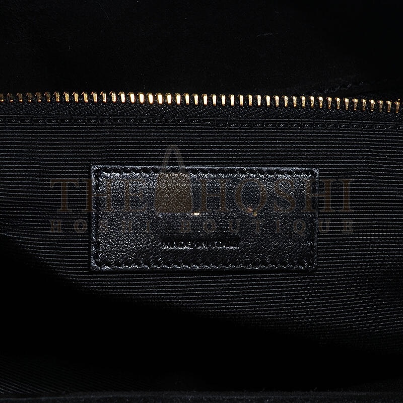 Y51 CASSANDRE SHOPPER BLACK IN SUEDE 668900191372 (33*22*15cm) Master Quality